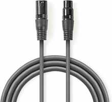 Kaabel Nedis COTH15012GY50, XLR, 5 m, hall