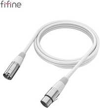XLR kaabel FIFINE L9W, 3 m, valge
