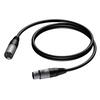 Audiokaabel Procab CAB901/0.5, XLR, 0.5 m