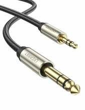 Helikaabel Ugreen AV127, 3,5 mm - 6,35 mm, 2 m, hall