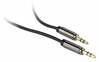 Helikaabel Gembird CCAP-444-6, 3,5 mm, 1,8 m, must
