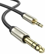 Helikaabel Ugreen AV127, 3,5 mm - 6,35 mm, 1 m, hall