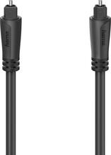 Optiline kaabel Hama 002051340000 Toslink, 1,5 m, must
