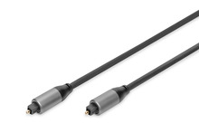 Optiline helikaabel Digitus DB-510510-030-S M/M, 3 m, must