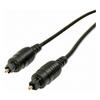 Optiline kaabel DCU Tecnologic Toslink, 1,5 m, must