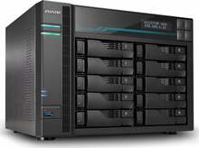 Võrguserver NAS Asustor AS7110T Intel Xeon, 8GB DDR4, must