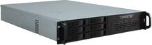 Serveri korpus Inter-Tech IPC 2U-2406, 48.3 cm, must