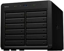 Serveri laiendusüksus NAS Synology DX1215II, must, 12 pesaga