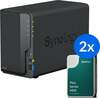 NAS server Synology DS223+ RTD1619B, 2GB DDR4, 8TB (2x 4TB), must