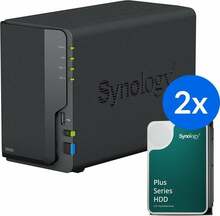 NAS server Synology DS223+ RTD1619B, 2GB DDR4, 8TB (2x 4TB), must