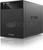 Väline HDD korpus ICY Box IB-RD3640SU3, must, 4x3,5 tolli, USB 3.0, eSATA, RAID