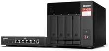 Server NAS Qnap TS-473A-SW5T Ryzen Embedded V1500B, 8GB DDR4, must