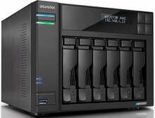 Võrgukettaseade NAS Asustor Lockerstor 6 AS6706T N5105, must