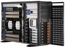 Server Barebone Supermicro GPU SuperServer 4U Dual Sockel 4677 SYS-741GE-TNRT