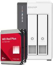 Server NAS Qnap TS-216G Cortex-A55, 4GB, valge/must