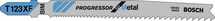 Tikksaetera Bosch T 123 XF, 3 tk