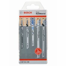 Tikksaeterade komplekt Bosch MultiMaterial, 15 tk