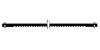 Tikksaetera Proxxon 28743, 12 tk, 127 mm