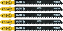Tikksaelehed Yato YT-3402, 5 tk