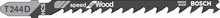 Tikksaetera Bosch T 244 D, 5 tk