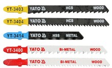 Tikksaelehed Yato YT-3445 MIX, 5 tk