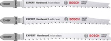 Tikksaeterade komplekt Bosch Expert Hardwood 2-side clean T 308 BF/BFP, 3 tk