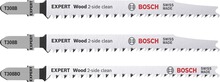 Tikksaetera terad Bosch T 308 B ja T 308 BO, 3 tk, 117 mm