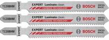 Tikksaetera Bosch T 128 BHM Laminate Clean, 3 tk, 92 mm