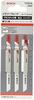 Saelehed tikksaele Bosch T 101 A Acrylic, 3 tk