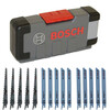 Tikksaelehtede komplekt Bosch ToughBox Wood/Metal, 15 tk, 2607010901