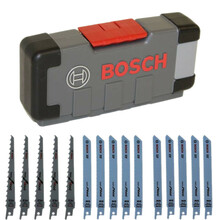 Tikksaelehtede komplekt Bosch ToughBox Wood/Metal, 15 tk, 2607010901