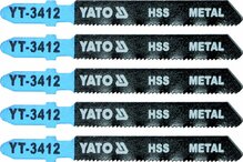 Tikksaelehed YATO YT-3412, 5 tk