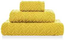 Vannirätik Sorema Chevron, 150 x 95 cm, kollane