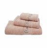 Vannirätikute komplekt Pierre Cardin 2133 SALMON, 140 x 70 cm, lõhe, 3 tk