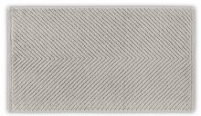 Vannirätik Foutastic Chevron, 142 x 76 cm, helehall