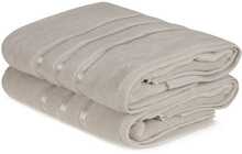 Vannirätikute komplekt Foutastic Dolce 317HBY1455, 70 x 140 cm, 2 tk, heledapruun