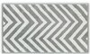 Vannirätik Foutastic Chevron, 33 x 33 cm, valge/hall