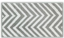 Vannirätik Foutastic Chevron, 33 x 33 cm, valge/hall