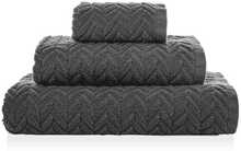Vannirätik Sorema Chevron, 150 x 95 cm, grafiit