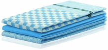 Köögirätikute komplekt DecoKing Louie, 3 tk, 50 x 70 cm, sinine
