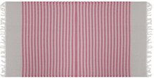 Rannarätik Foutastic Serenade 192DCH1577, 170 x 90 cm, valge/fuksia (magenta)