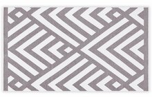 Rannarätik Foutastic Geometric 581CAN1910, 180 x 100 cm, valge/hall
