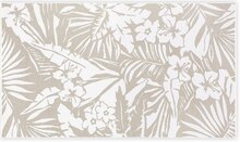 Rannarätik Foutastic Floral 581CAN1905, valge/helepruun, 100 x 180 cm