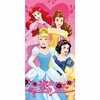 Laste rannarätik Jerry Fabrics Princess Heart, 140 x 70 cm, mitmevärviline