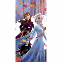 Laste rätik Jerry Fabrics Frozen 2, 70 x 140 cm, mitmevärviline