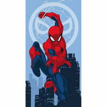 Laste rätik Jerry Fabrics Spider-man Jump 03, 70 x 140 cm, punane/sinine