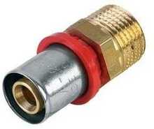 Pressadapter Tdm Brass 1630, 26 mm x 1, messing