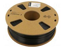Filament Gembird Flashforge, 3DP-ABS1.75-01-BK, 1.75 mm, 1 kg, must