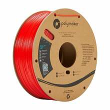 Plastik Polymaker PolyLite ABS, 1.75 mm, 1 kg, punane