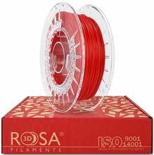 3D plastmass Rosa3D TPU 85A, 1.75 mm, 0.5 kg, punane